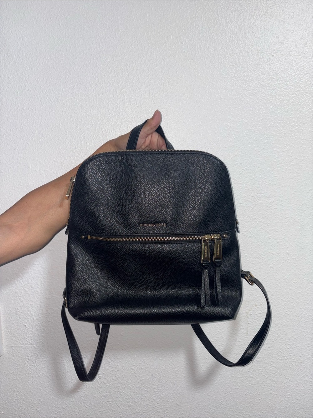 Michael Kors Black Backpack